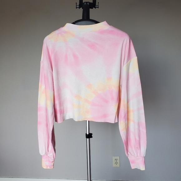 Beach Riot Ava Sweatshirt Sunrise Tie Dye Size S - Picture 8 of 9